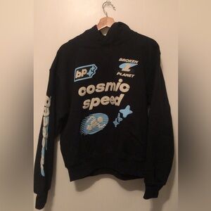 I sell a Broken Cosmic speed Hoodie, size Small, color black